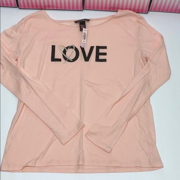 NWT VICTORIA SECRET PAJAMA Top long sleeve - Picture 2 of 9